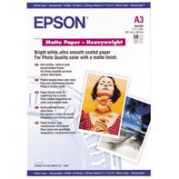 Epson MattPaper Heavy Weight 167 g, A3 50 blättern